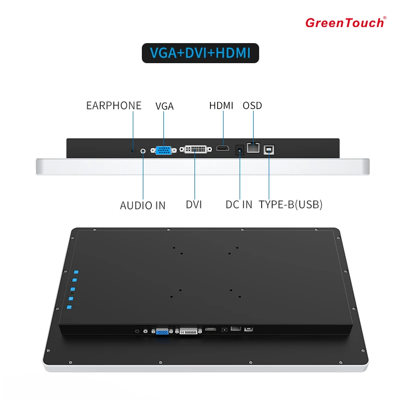 18.5 Inch Touch Monitor Response Time USB Interface For Fast And Precise Touch Performance
