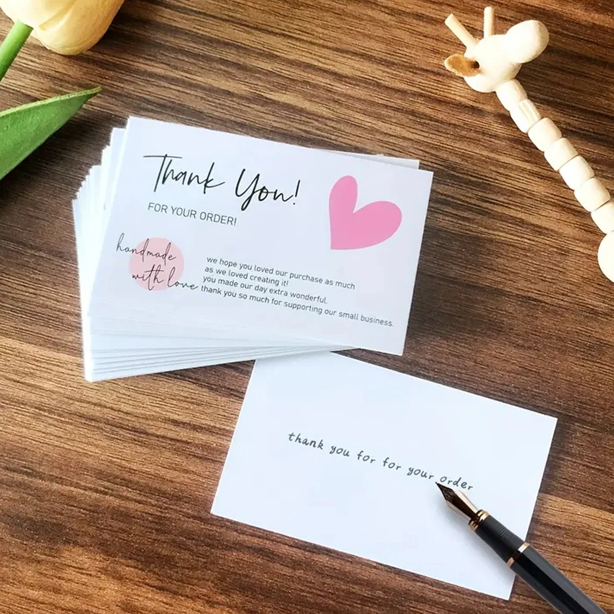 50 Stuks Dank U Kaart Exquise  - Wedding Supply Business recensie en prijs