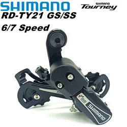 Shimano Tourney RD-TY21 6 Speed TY21 Rear Derailleur MTB Bike Direct Hanger Mount For Mountain Bicycle