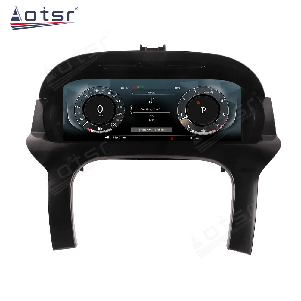 2024 New Upgrade LCD Digital Instrument Cluster For Land Rover Range Rover Evoque Dashboard Display Speedometer Odometer Cockpit