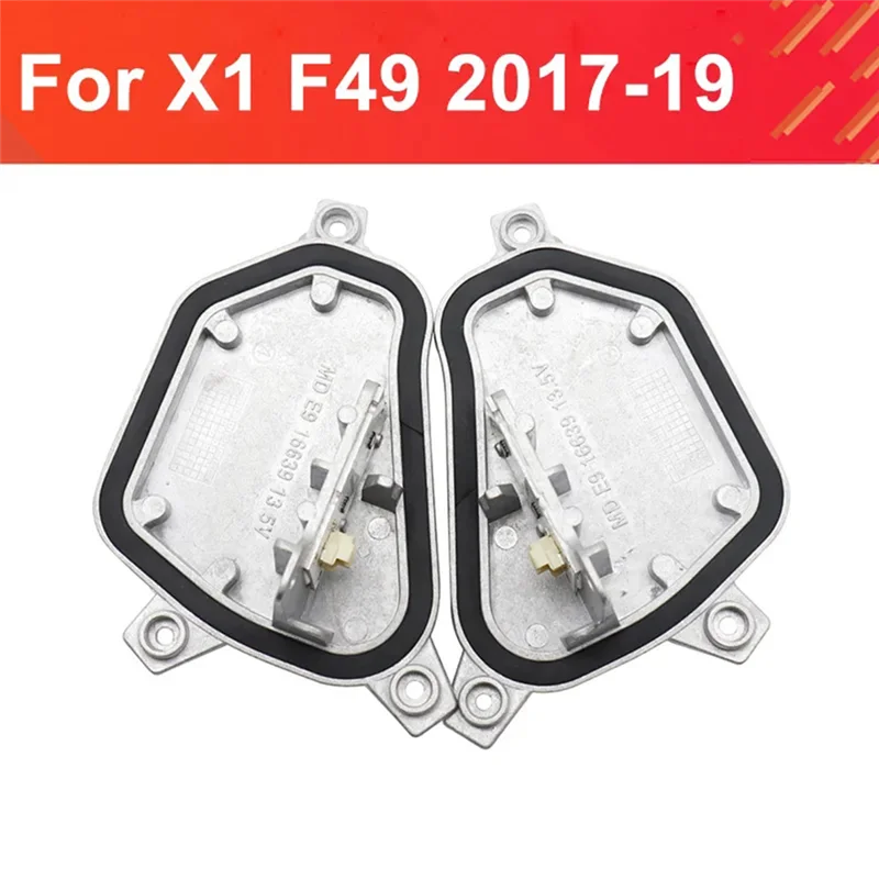 

Новое поступление, 1 пара автомобильных фар, светодиодный модуль, угловые глаза, DRL, дневные ходовые огни для BMW X1 F48 F49 2017-2019 63117428789 6311742