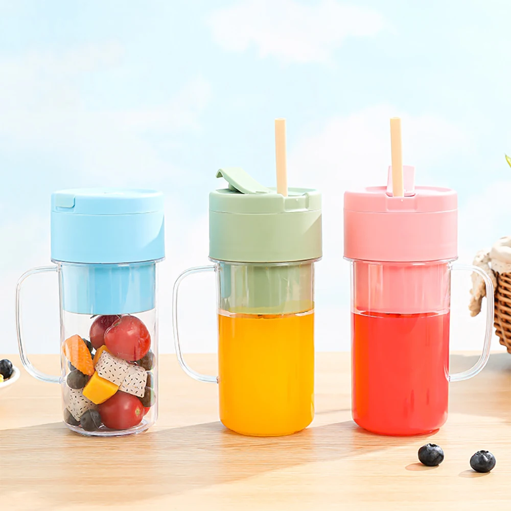 Portable Electric Juicer Juice Cup Outdoor Camping Juicer Home Kitchen Appliances Fruit Blender