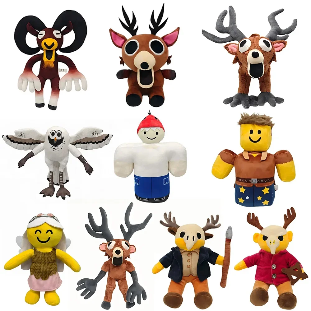 

Hot 99 Nights In The Forest Deer Plush Toys Movie Stuffed Animals Deer Toy Fans Birthday Gifts Toys for Kids Christmas Gifts