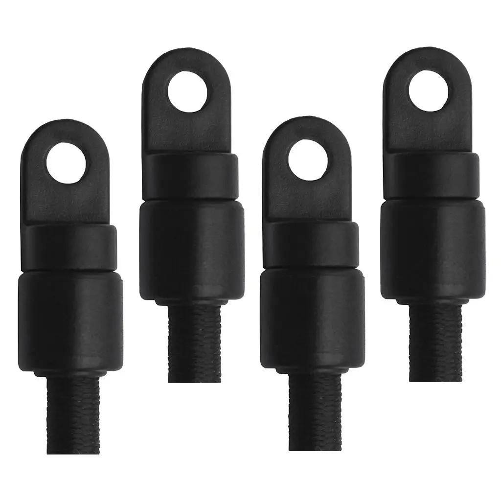 Nylon Bungee Cord End Stop Weather Resistant Kayak Accessories for Ropes for Boat Custom Paddle Clips