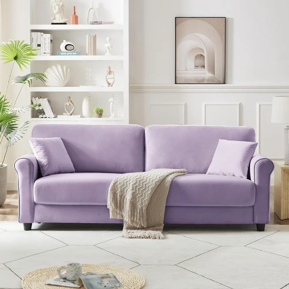 Modern Loveseat Sofa for Living Room,Love Seat with 2 Seater,Velvet Loveseat Sofa,Small Couch for Living, Customized