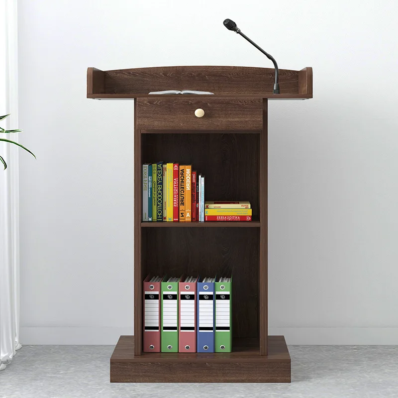 Lecture platform platform Classroom podium Conference room hall platform Simple modern single floor