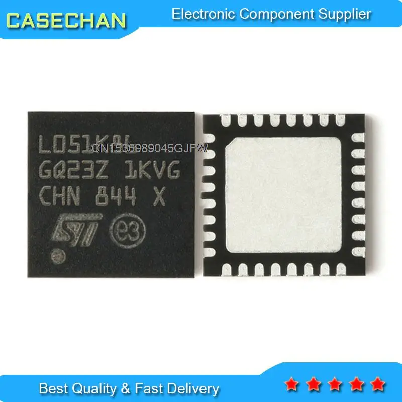 1PCS STM8L151K4U6 QFN-32 STM32L051K8U6 STM32F051K8U6 STM32F051K6U6 STM32F031K4U6 STM32F STM32L STM8L New orginal IC chip