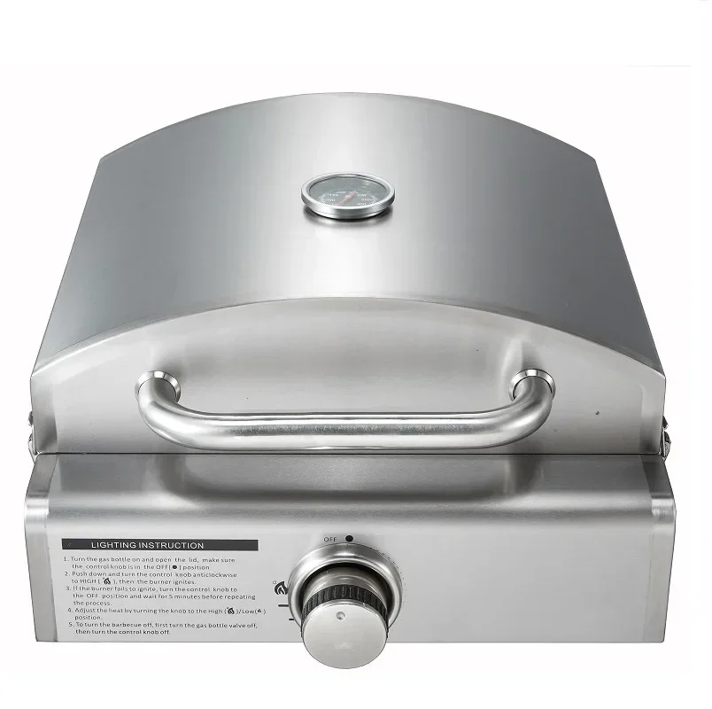 Hot SalesAmazon Manufacturers Custom Portable Desktop Barbecue BBQ Pizza Oven Outdoor Household Gas Pizza Oven