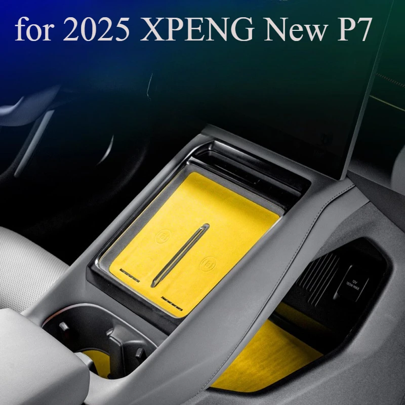 

Внутренние вкладыши замшевого типа на заказ для XPENG New P7 2025 года выпуска | Коврик-держатель для чашки с защитой от царапин