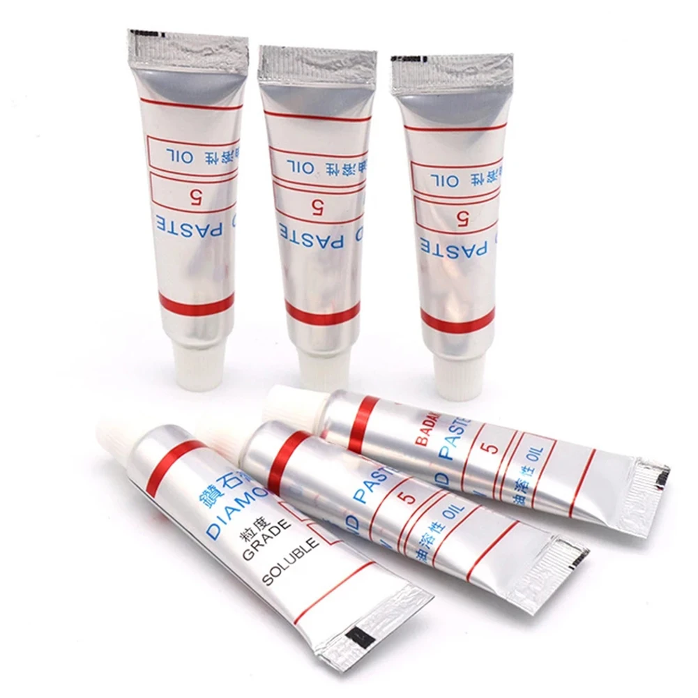 1pc Diamond Polishing Lapping Paste Compound Syringes W0.5 W40 Micr-on Glass Metal Grinding Polishing Abrasive Tools