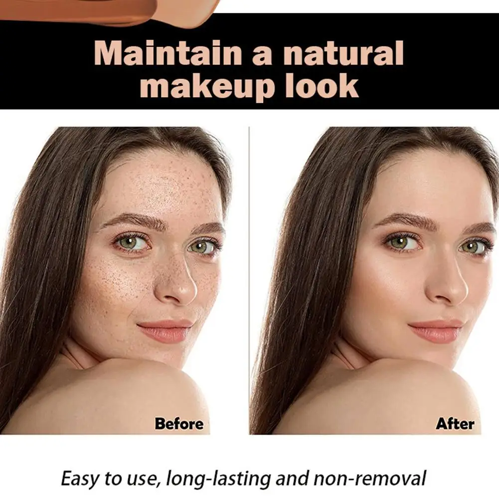 Fond de teint liquide avec tuyau, maquillage nude, fond de teint pour le visage, surbrillance, correcteur, contrôle de l'huile, couverture complète pour éclaircir, 256