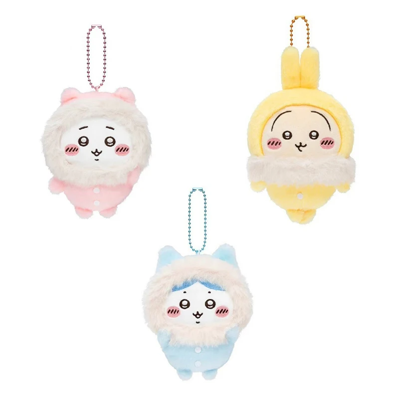 

Набор пушистых вешалок для одежды Chiikawa: Hachiwera, Usagi, Chii. Мягкие вешалки, игрушки, куклы, товары в наличии, брелок.