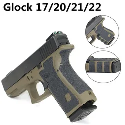 Non-slip Rubber Texture Grip Wrap Tape Glove for Glock 17 19 20 21 22 25 26 27 33 Holster 9mm pistol gun magazine accessories
