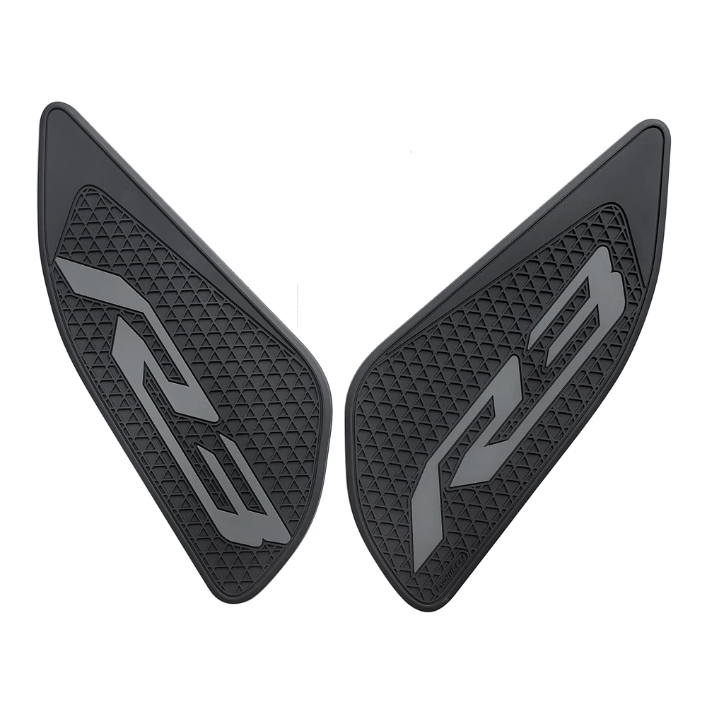 For Yamaha R3 2019-2025 PVC Motorcycle Anti-slip Side Tank Pad Knee Grips Durable Sticky Grips for Better Control