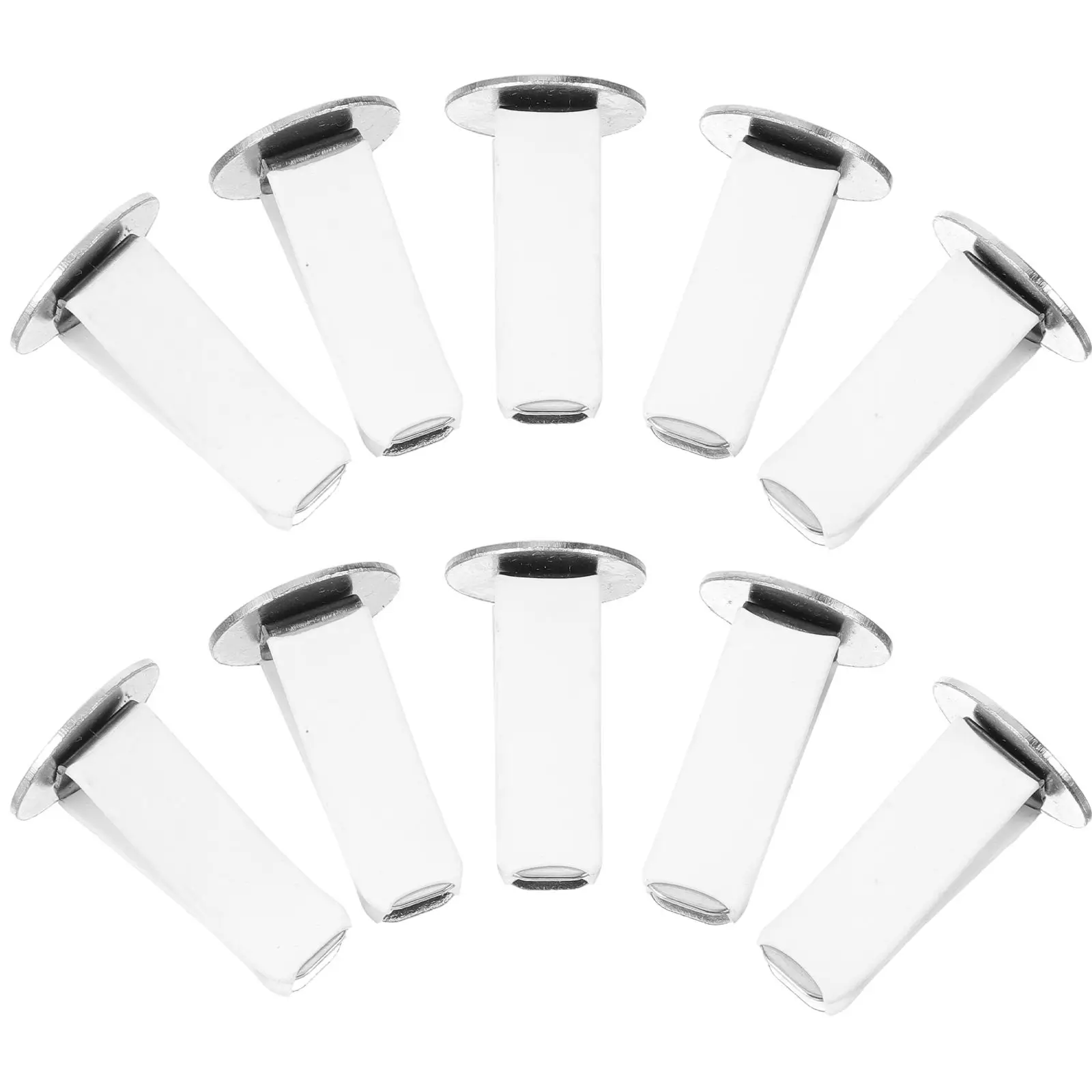

20pcs Car Vent Clips Aromatherapy Diffuser Black Round Metal Air Freshener Outlet Accessories For Home Office Car