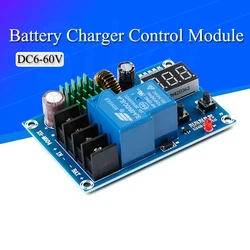 XH-M604 Battery Charger Control Module DC 6-60V Storage Lithium Battery Charging Control Switch Protection Board