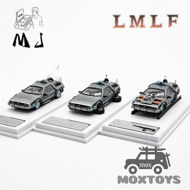 

Модель MJ x LMLF 1:64 машина времени DeLorean Назад в будущее литая модель автомобиля