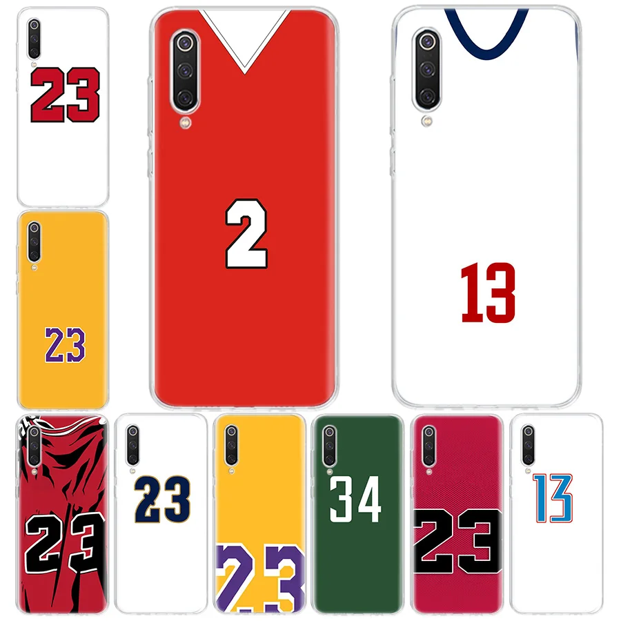 Manton Basketball 23 Phone Case For Xiaomi Poco M3 M4 M5 M5S X3 GT X4 F6 X5 X6 Pro F5 F4 F3 F2 F1 Mi CC9 Note 10 Lite Cover Sof