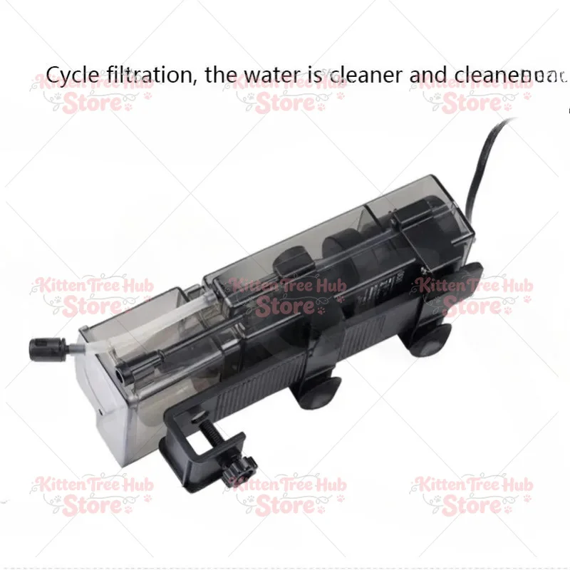 SK-300 300L/H Nano Protein Skimmer Marine Reef Aquarium Filter System Coral Fish Tank Water Purification Accessory
