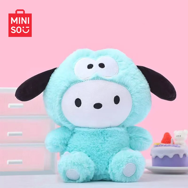 Новая серия динозавров MINISO, плюшевые куклы, аниме-фигурка, HelloKitty Cinnamoroll Pochacco Kawaii, орнамент, сбор, индивидуальный подарок на Хэллоуин