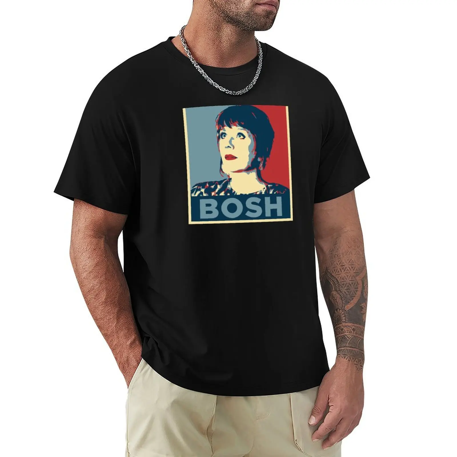

Kerry Godliman Bosh T-Shirt Trendy Print Short Sleeve T-Shirt