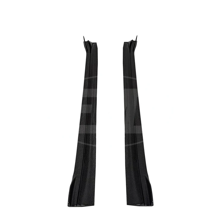 

Takd Style Dry Carbon Fiber Side Skirts for 2021-2022 Teslal Model Y