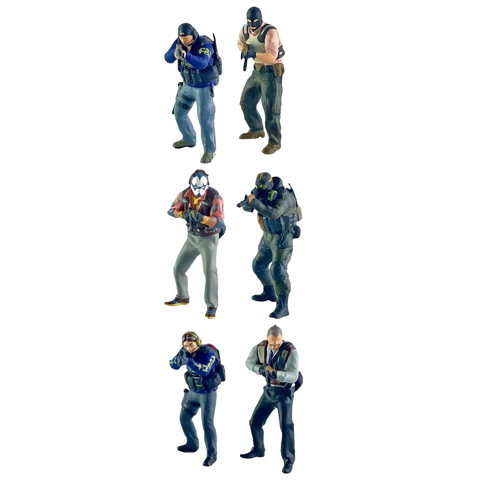 

2 шт., 1:64 стоячие фигурки, реквизит для фотосъемки, коллекция кукольного домика, миниатюрные пейзажи, модель Диона, украшение для крошечных людей