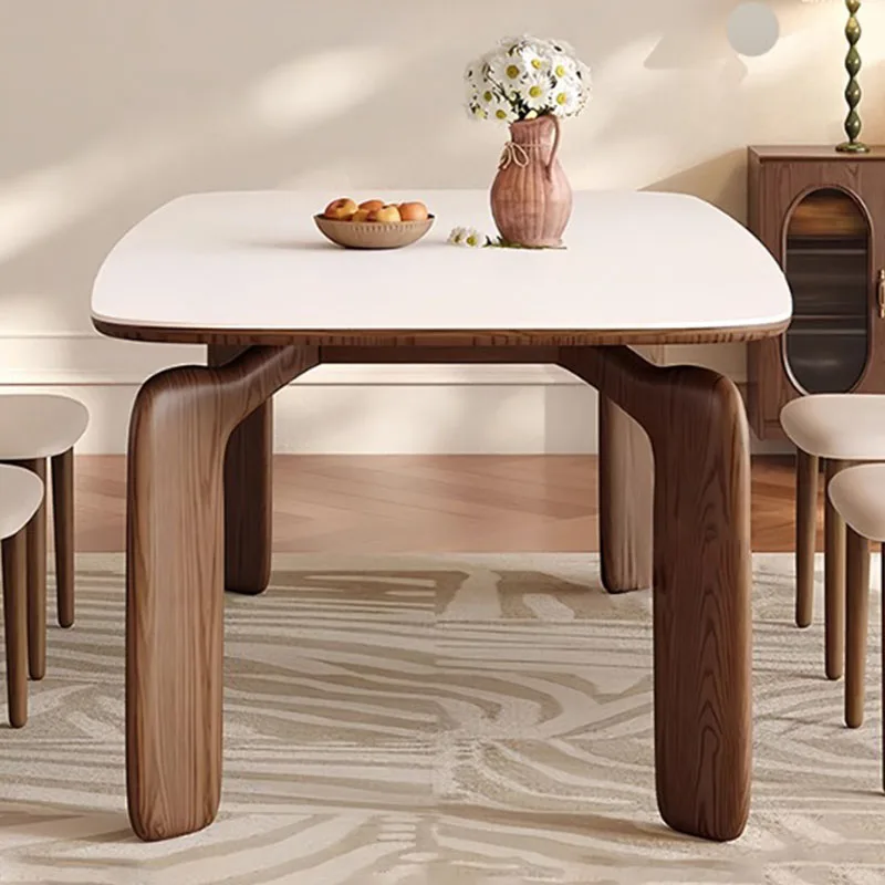 Vintage Professional Dining Table Designer Modern Creative Creative Safe Dining Table European Mesas De Jantar Trendy Furniture