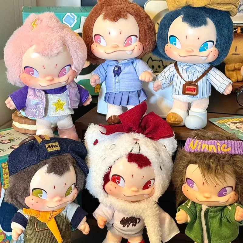 

Unisex Soft Plush Blind Box in Spot Ninnic Surprise Doll Trendy Backpack Decoration Holiday Gift for Boys And Girls