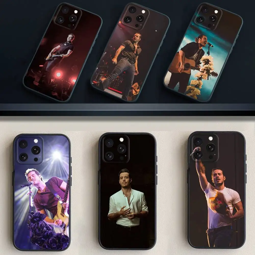 

J-Jose M-Madero Singer Phone Case For iPhone 17,16,15,14,13,12,11 Plus,Pro Max,XS,X,XR,SE,Mini,8,7,Soft Silicone Black Cover