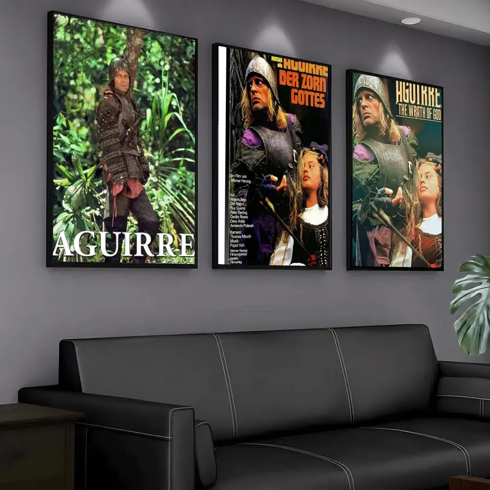 classic movie A-Aguirre the Wrath of God-D Painting Calligraphy Artwork for Home Bedroom Office Wall Decoration Gift