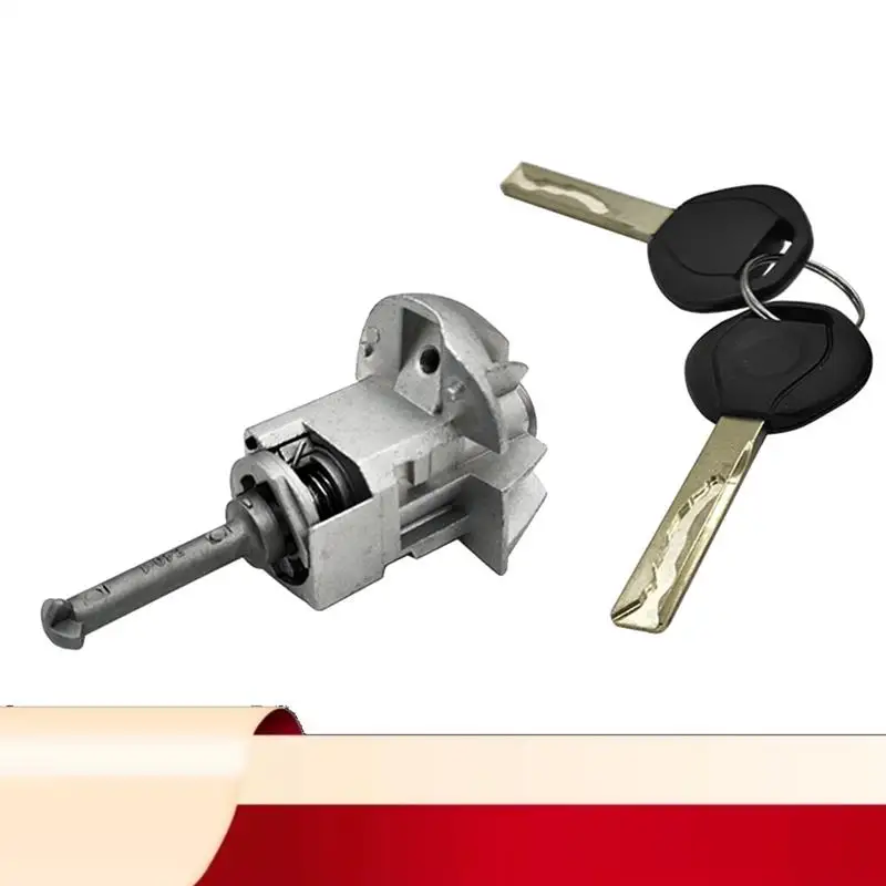 

4X Suitable For 2001-2006 BMW E46 3 Series Door Lock Cylinder Assembly, With 2 Keys 51217019975 Left Front Door-N32R