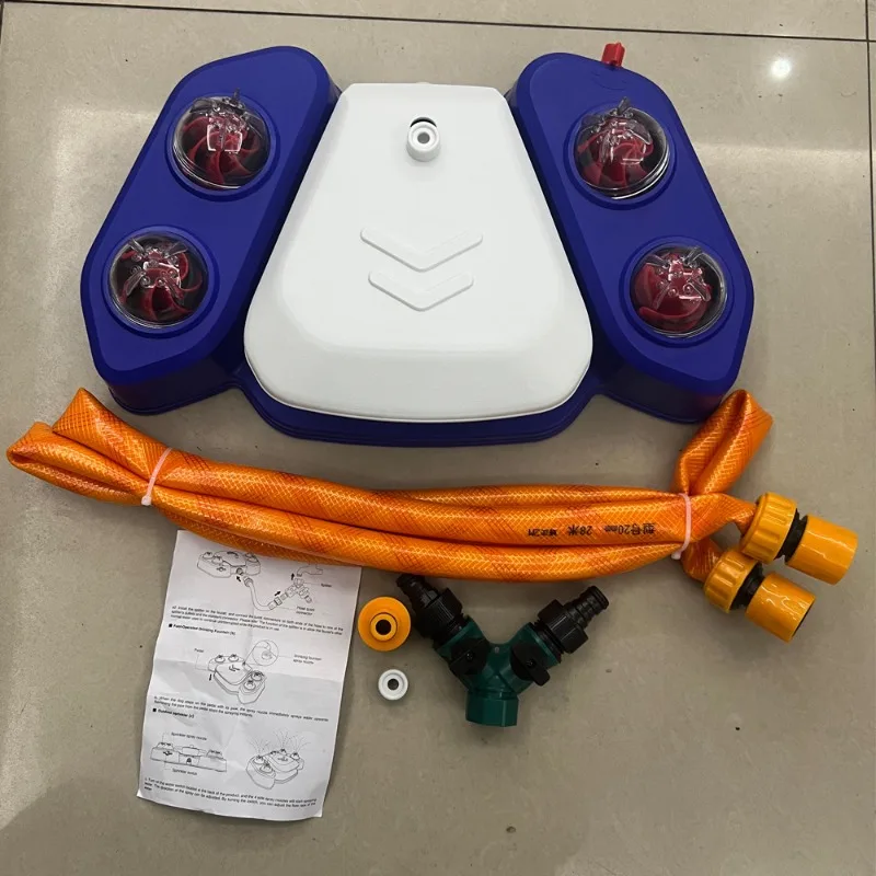 Robusto artiglio passo-passo per cani fontana automatica per esterni spruzzo d'acqua potabile raffreddamento forniture per animali domestici