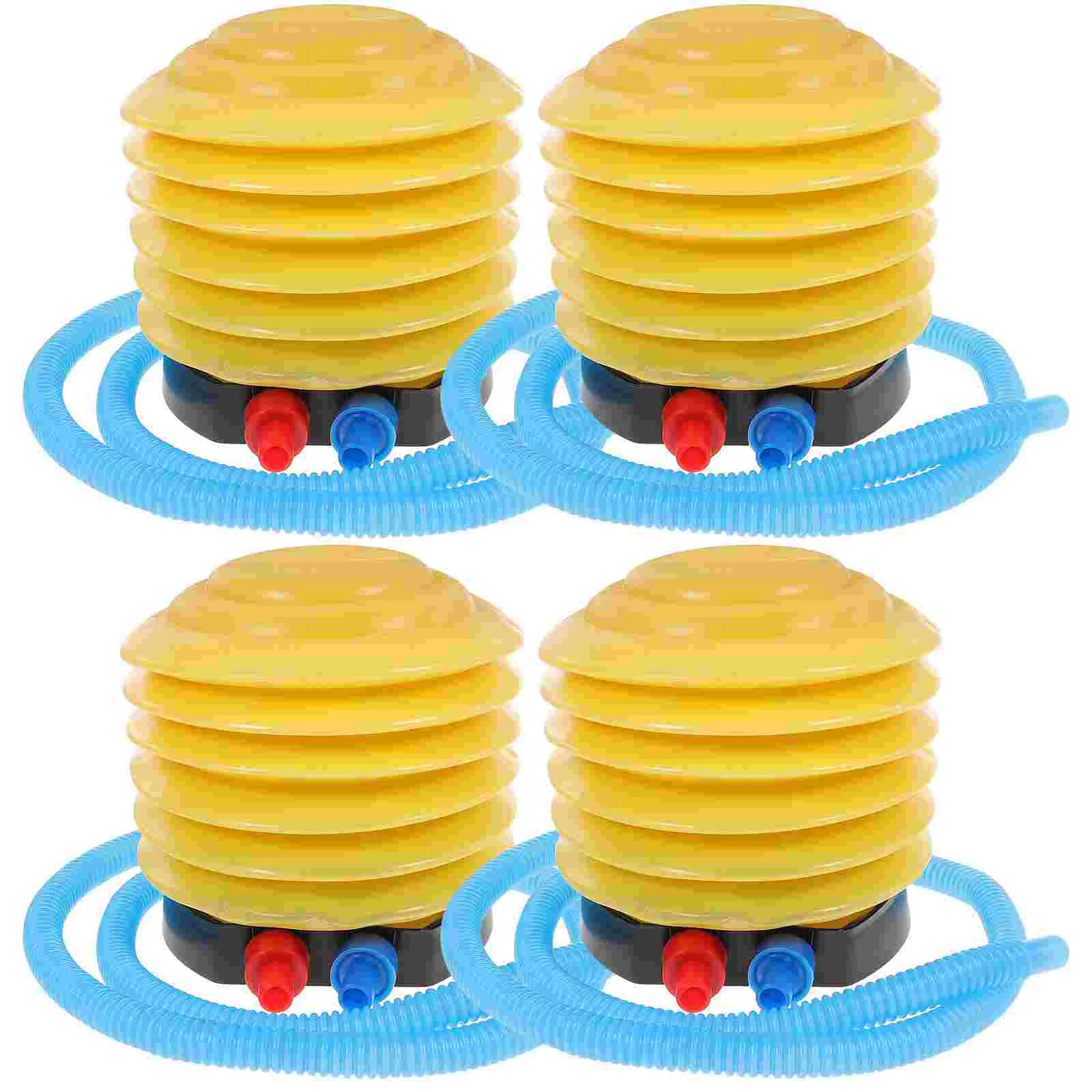 

4 Pcs Bed Pads Foot Pump Inflation Air for Balls Balloon Mattress Sports Portable Inflatables Boat