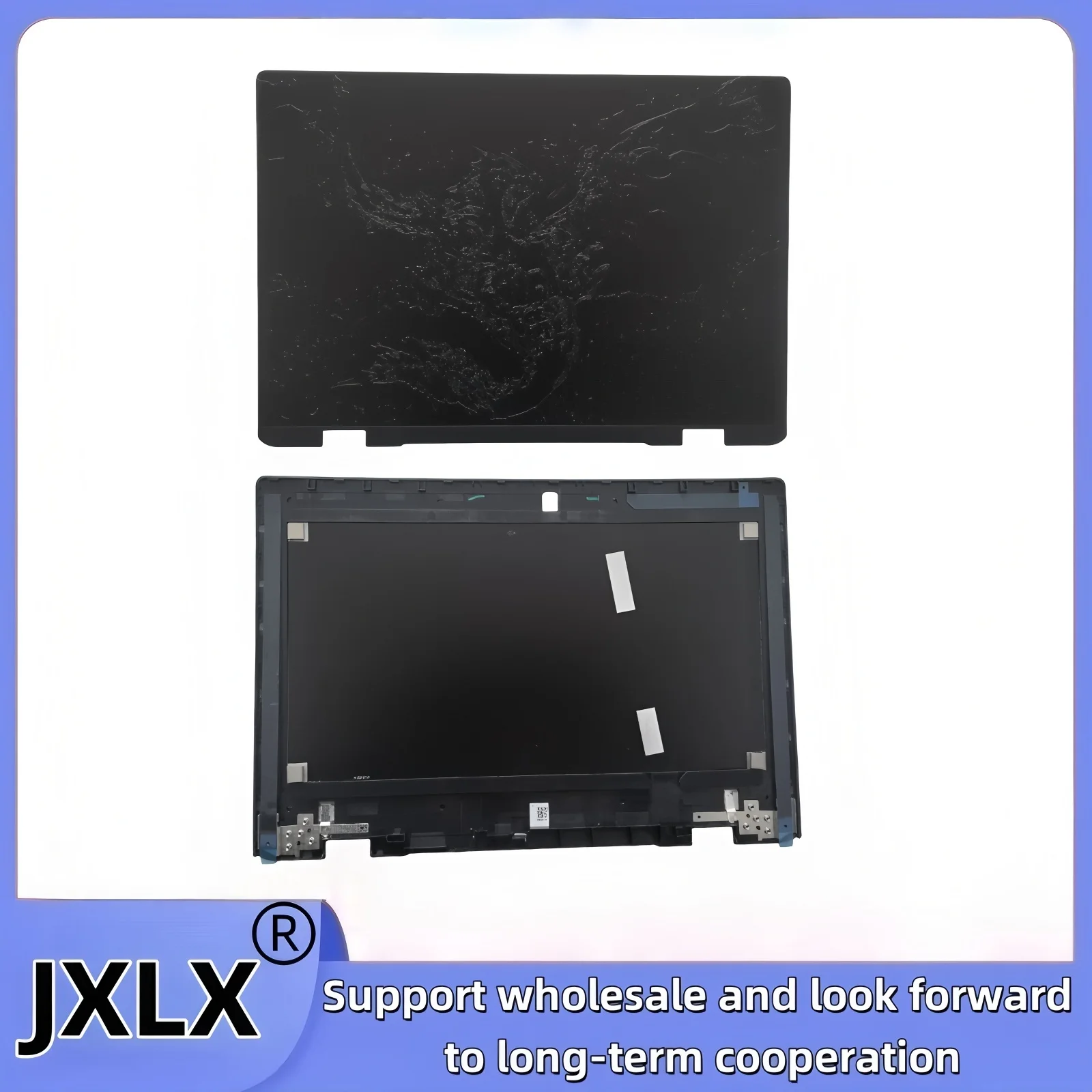 JXLX ®   Nuevo para MSI Crosshair 16 HX D14PX MS-15P2 cubierta trasera LCD para portátil/cubierta de reposamanos/cubierta inferior/tira de presión/carcasa para portátil