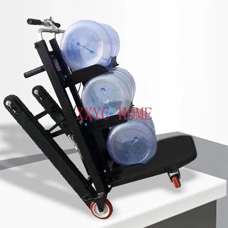 250KG Electric Stair Climbing Car Heavy up And Down Stairs Cart Folding Stair Climbing Machine