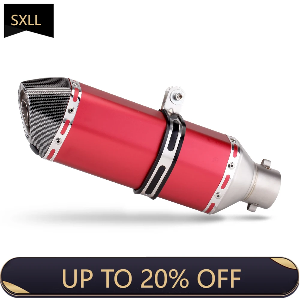 

SXLL R15V2 xsr155 adv150 pcx160 ninja250sl cb500f xsr700 R25 Xmax nmax 51mm motorcycle exhaust muffler modified tube
