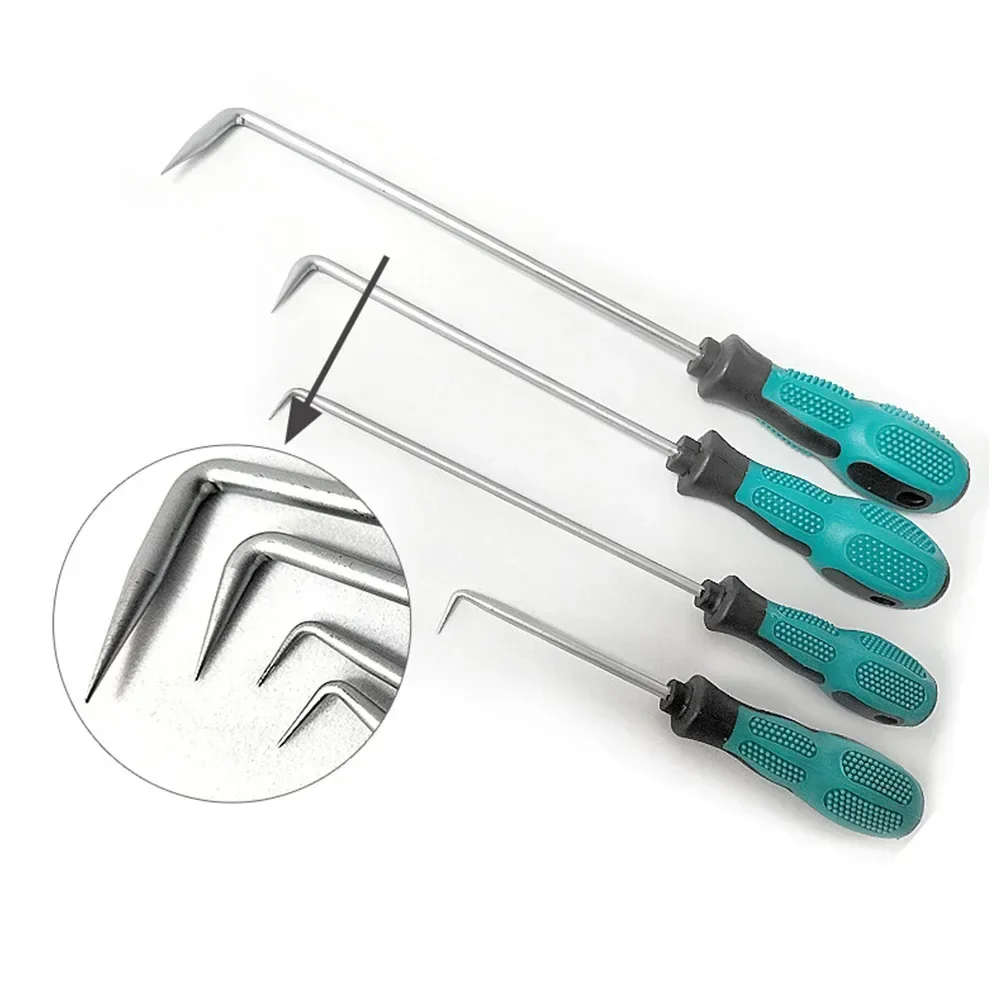 Carro Pick Gancho Ferramenta 90 Graus o Ring Selo de Óleo Junta Extrator Remover ou Remover Top Puxar Roda Reparação da Máquina de Lavar Roupa Ferramentas Manuais