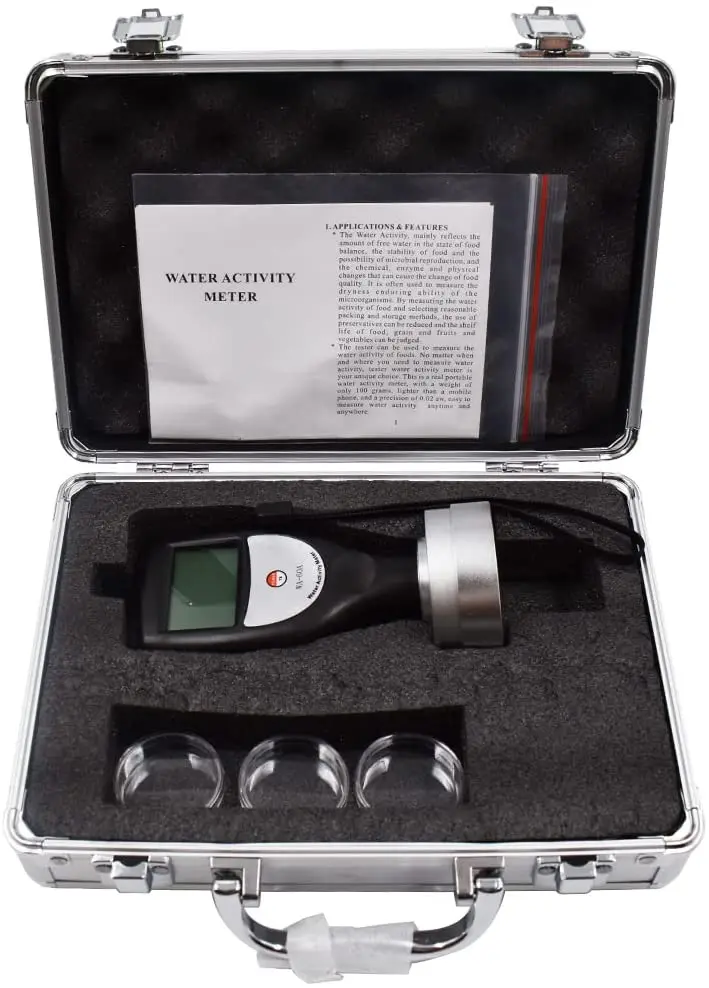 Hoogwaardige wateractiviteitsmeter met draadloze functie voor pc Smart Food Water Activity Meter