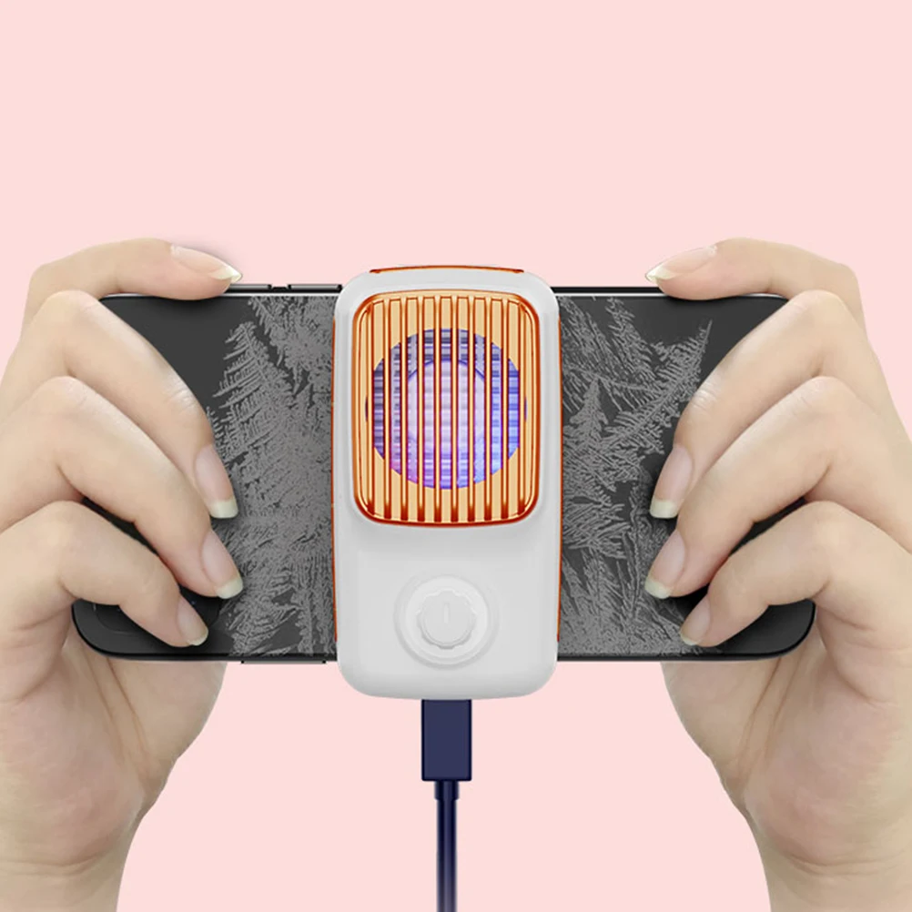 

Cell Phone Cooling Mobile Cooler Smartphone Adjustable Radiator Air Conditioner
