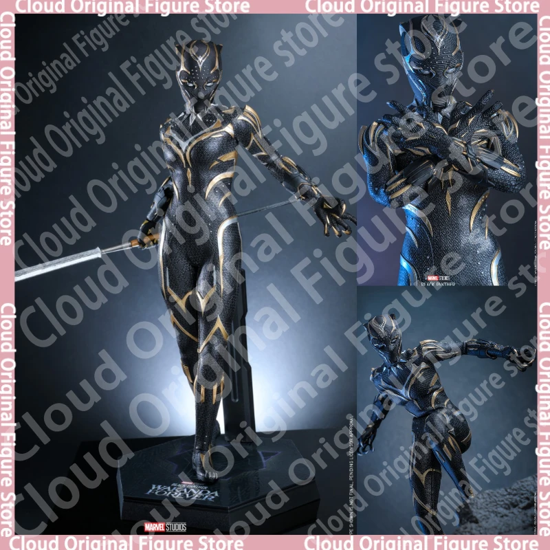 

In Stock Hottoys Ht MMS675 1/6 Female Soldier Black Panther 2 Africa Wakanda Princess Shuri Full Set 12in Action Figures Hobby