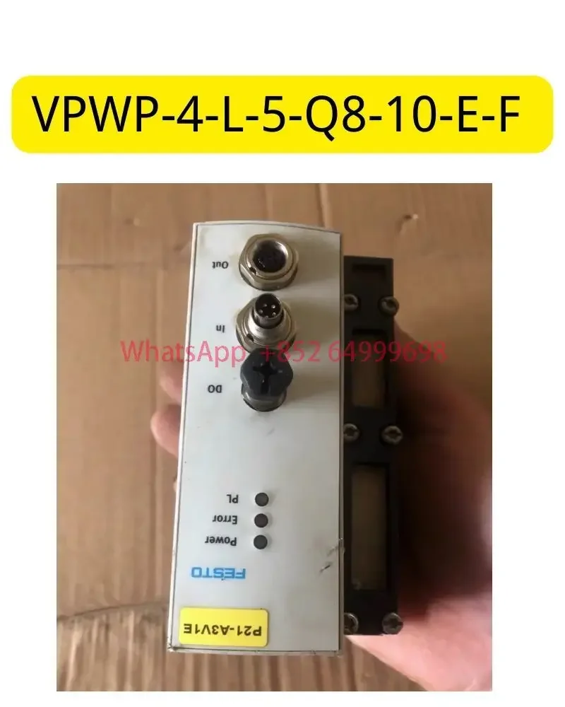 VPWP-4-L-5-Q8-10-E-F used proportional valve test OK