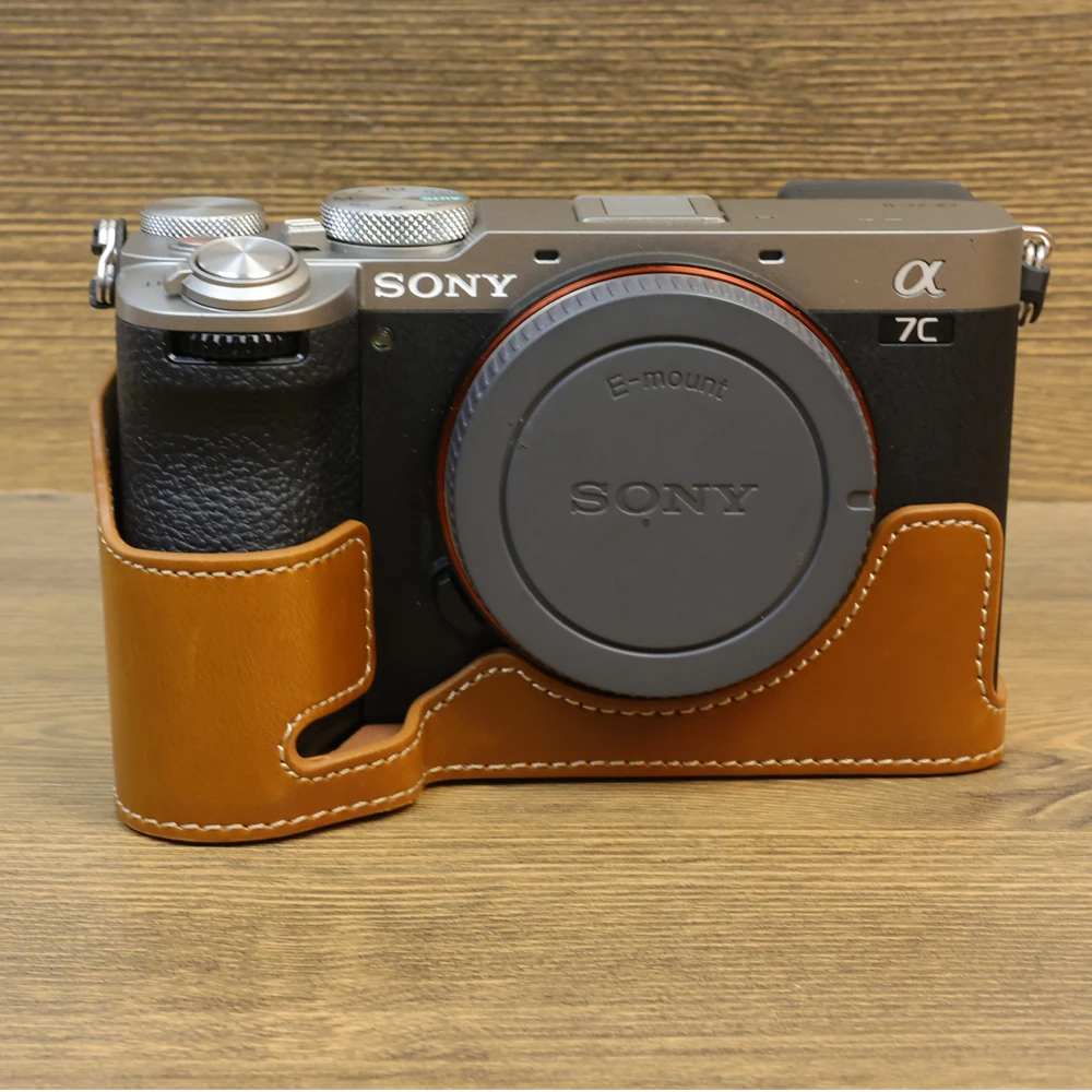 A7C2 PU pół-podstawowa obudowa obudowa ochronna obudowa do Sony A7CII A7CM2 A7C II , A7C Mark II, alfa 7C II, kamera ILCE-7CM2