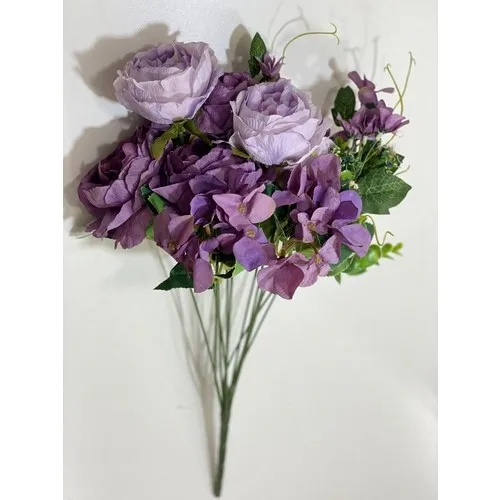 Artificial Pot Lilac Peony Artificial Flower Bundle