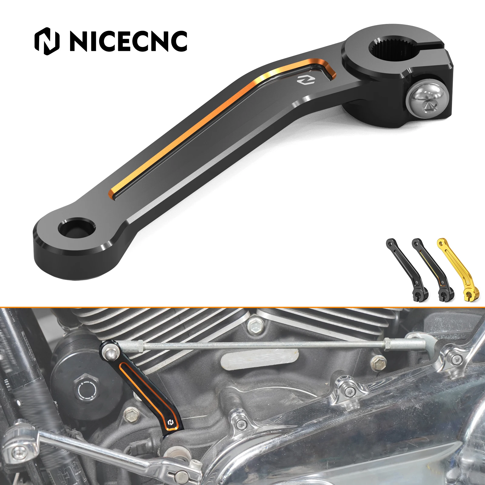 

For 2017-2023 Harley Road King/Special Shifter Inner Lever Arm for Street Glide/Special Ultra Limited Tri Glide Ultra 2017-2024