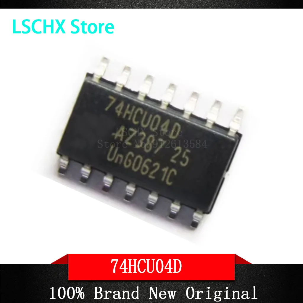 10pcs Brand New & Original 74HCU04 74HCU04D Dual Sop-14 Packaged Logic Ic Chip