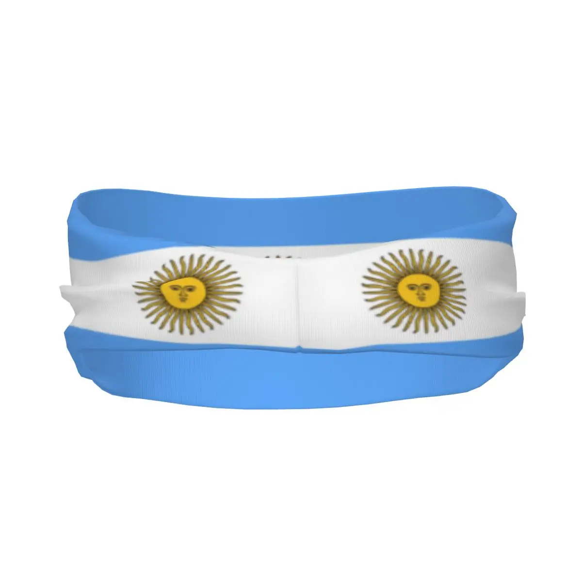 Headband Argentina Flag Headwrap Hairband for Tennis Gym Fitness Headwear Hair Accessories