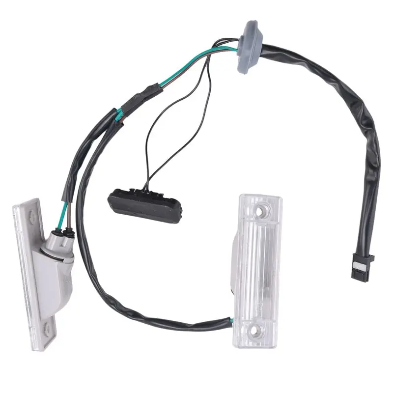A13F-Rear Back License Plate Light With Trunk Switch Button For Cruze Number Plate