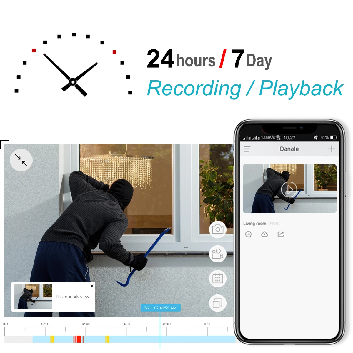 CCTV System AHD DVR Kit Camera IR Night Vision Bullet Email Alarm Video Surveillance Set 4CH 2Megapixels Outdoor Waterproof