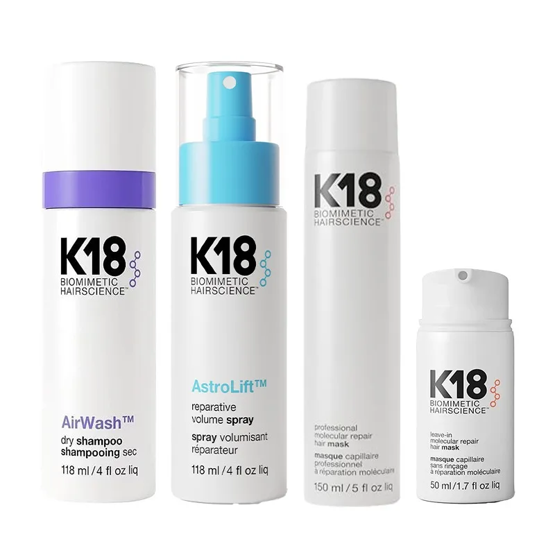 Original K18 reparación sin enjuague mascarilla para el cabello tratamiento reparación regenerativa cabello seco químico dañado 4 minutos hidratación rápida